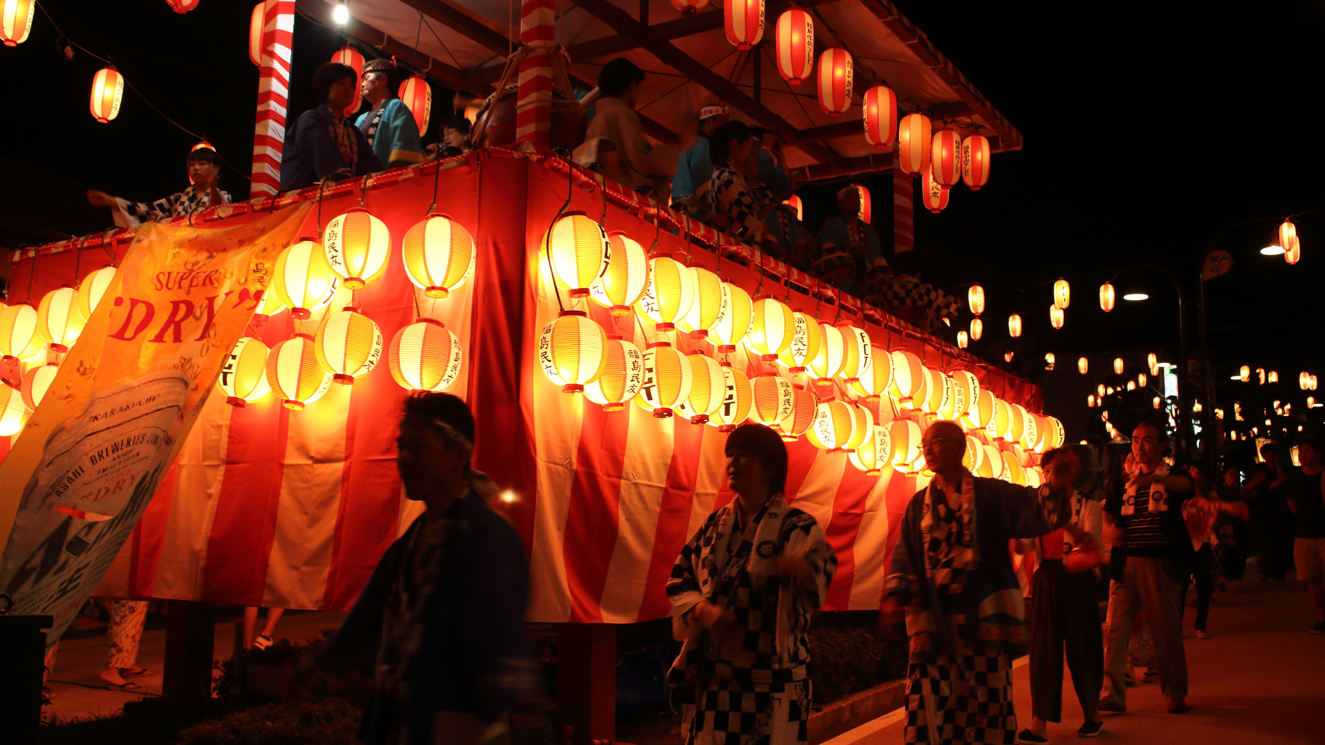 岳温泉仮装盆踊り大会