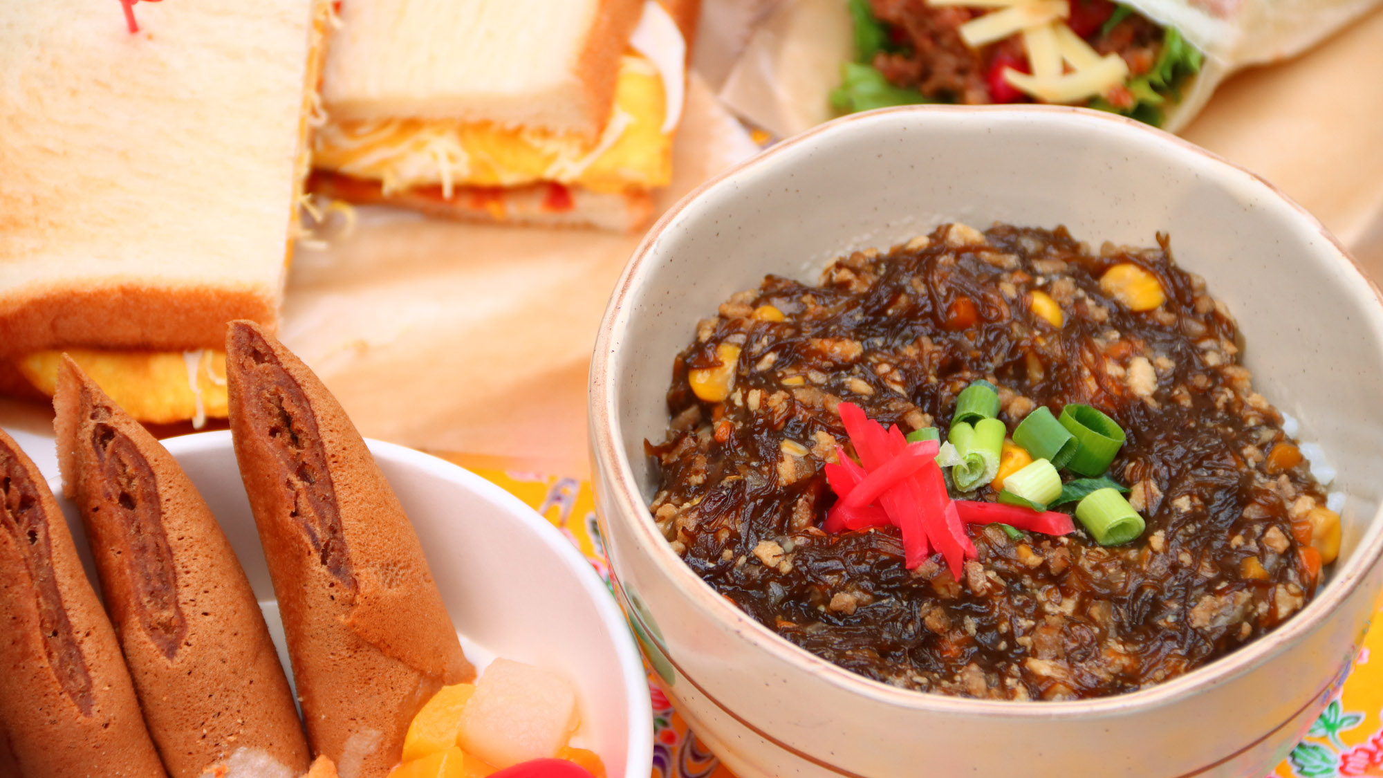 【もずく丼】沖縄の給食で大人気！しゃきしゃきとした、もずくの食感と甘辛い味付けがクセになる♪