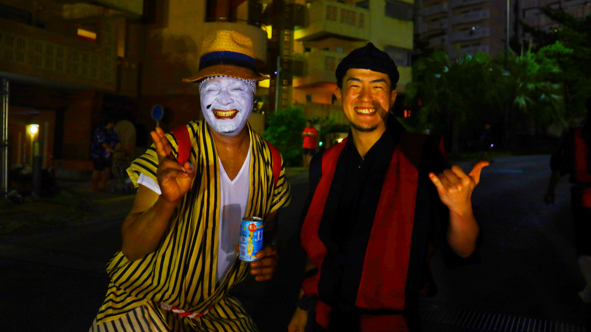 【旧盆のエイサー】 沖縄のエイサーを是非見に来てください☆