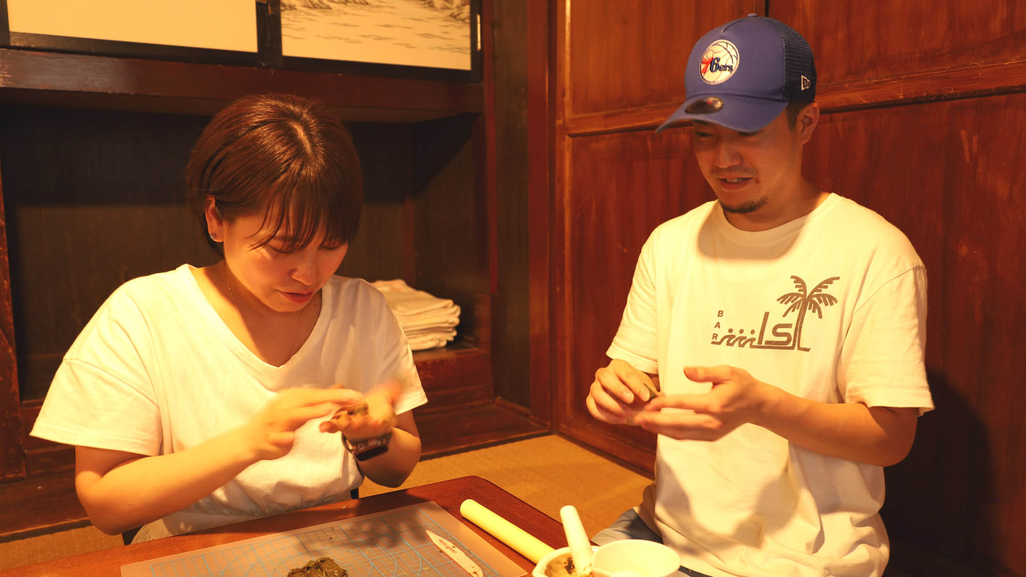 【月桃香作り体験】手を動かしながら、月桃の香りに癒される時間は、心と体をリフレッシュさせてくれるはず