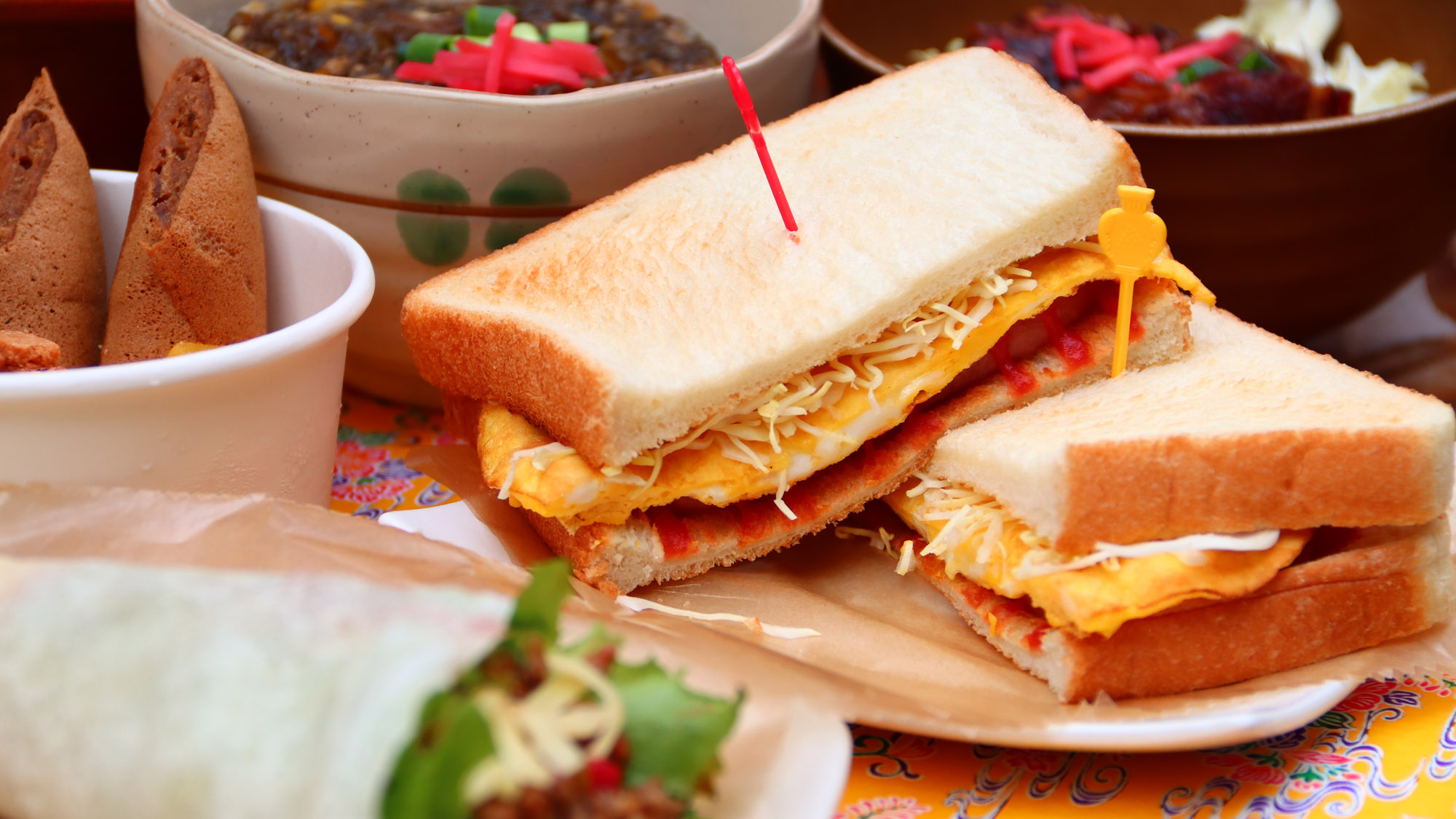 【ポー玉サンド】沖縄生まれのほっこりサンド！あったかいうちに、うさがみそ～れ～(めしあがれ～)！