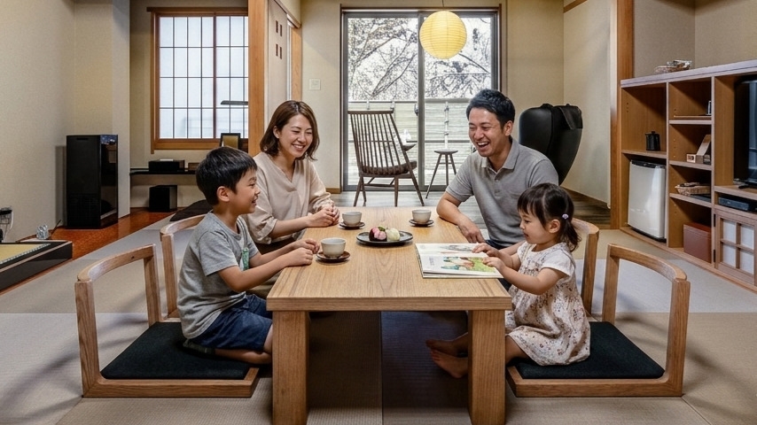 『冬の雪山応援・家族旅』─ 小学生以下半額で愉しむ四つのゲレンデ ─