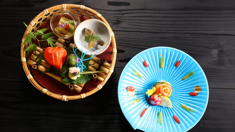 『しおり絵の正調（せいちょう）』─ 風土の恵みを味わう一泊二食の基本滞在 ─