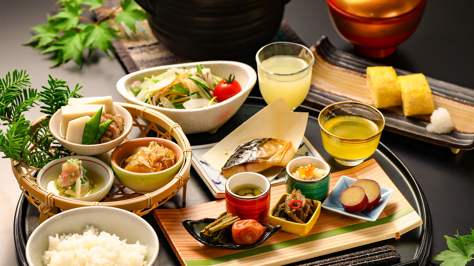 【夕食なし】温泉で朝風呂＆土鍋ご飯の朝食でちょっと贅沢に1日をスタート