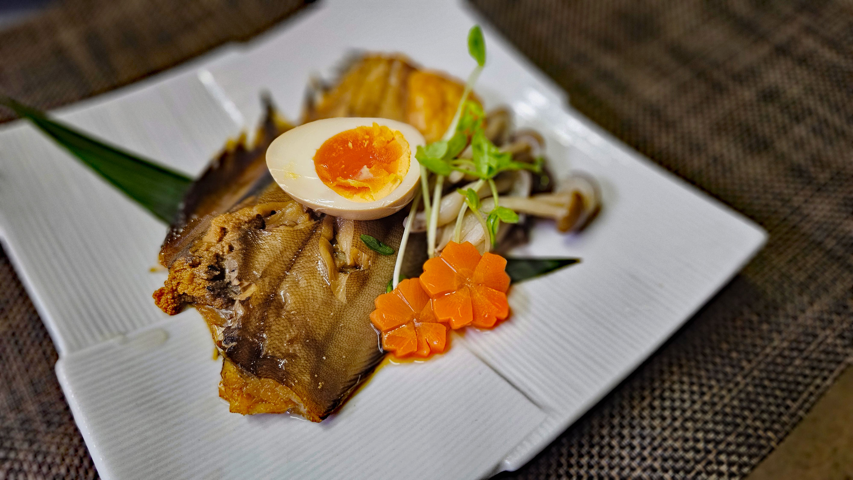 20250419_ナメタカレイ＆野菜の煮物と煮卵