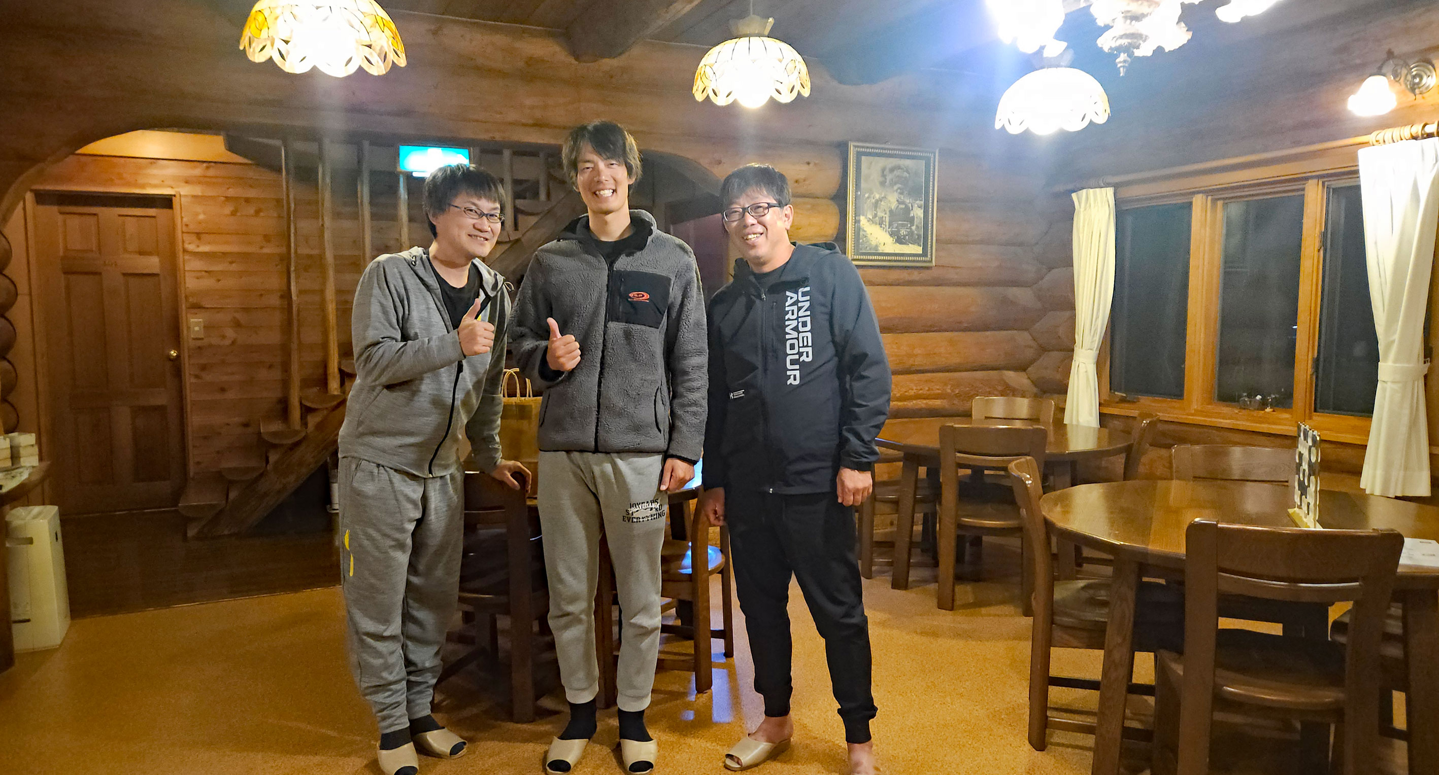 20251031 野尻湖ガイド林晃大さんとお客様！