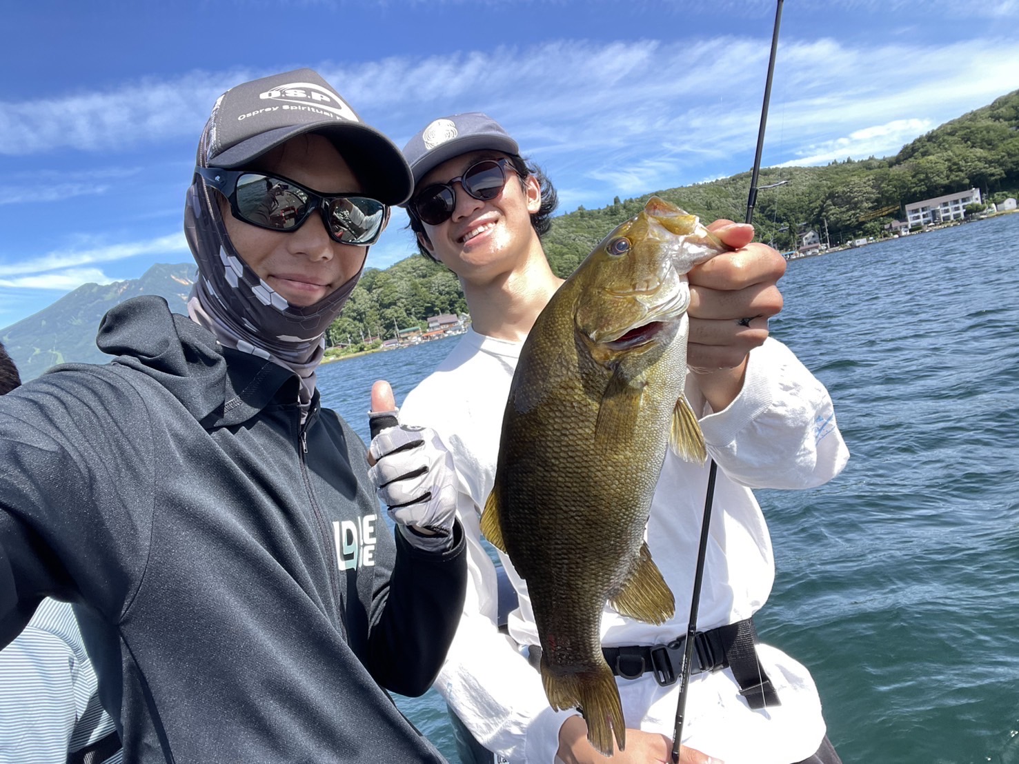 250719_野尻湖バス釣りガイド林晃大さん