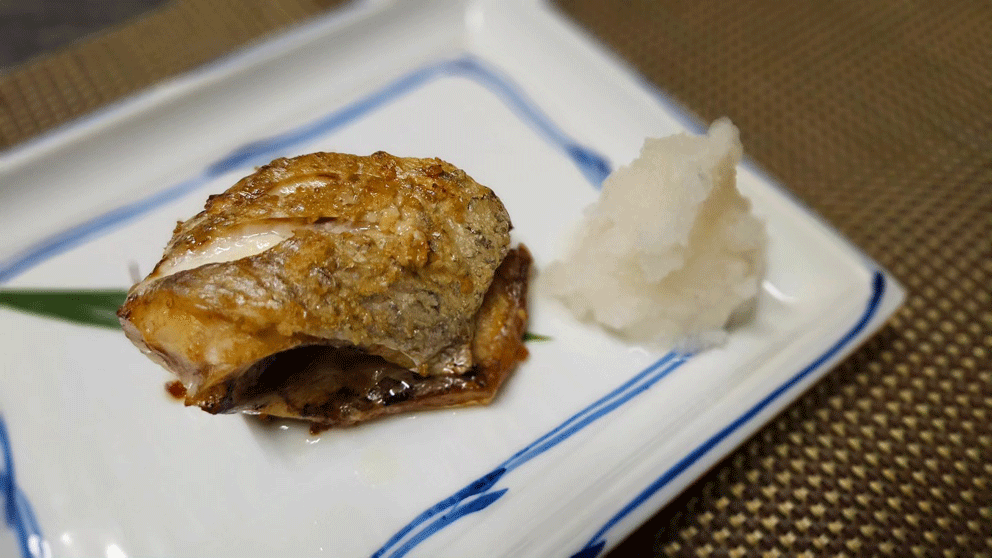 2023.9.3　焼き魚　ノドグロ