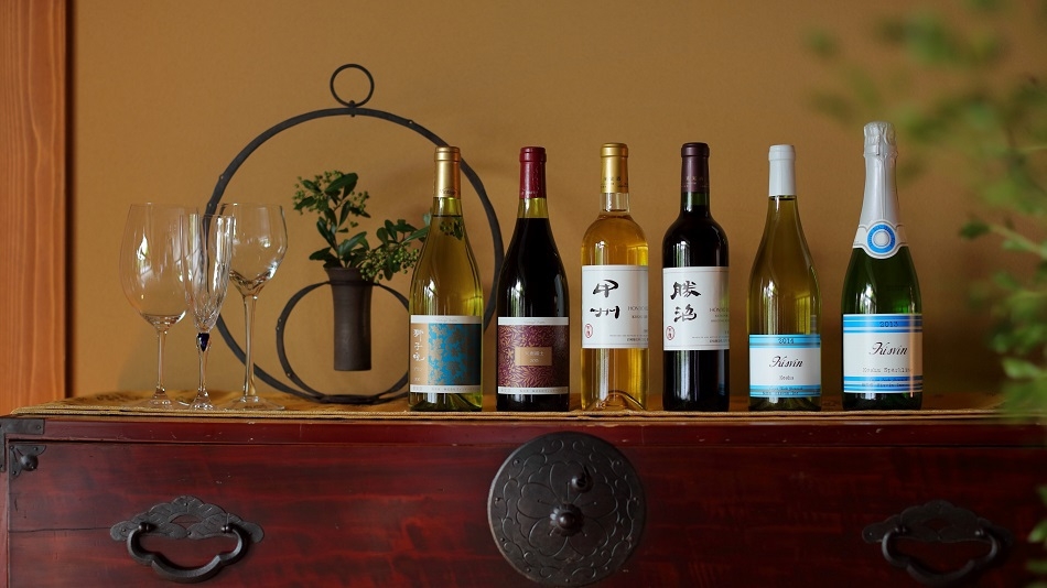 【山梨の味覚プラン】ご当地グルメを満喫♪山梨県産ワインと馬刺し付≪和食×ワインのマリアージュ≫