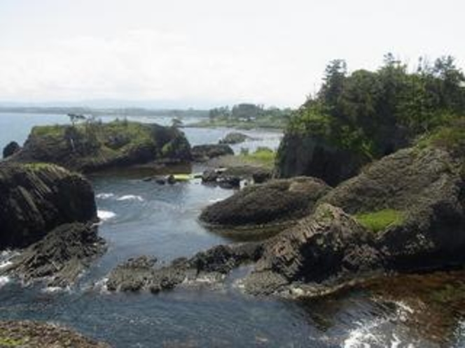 宿から歩いて5分。越前松島・坂井市三国町