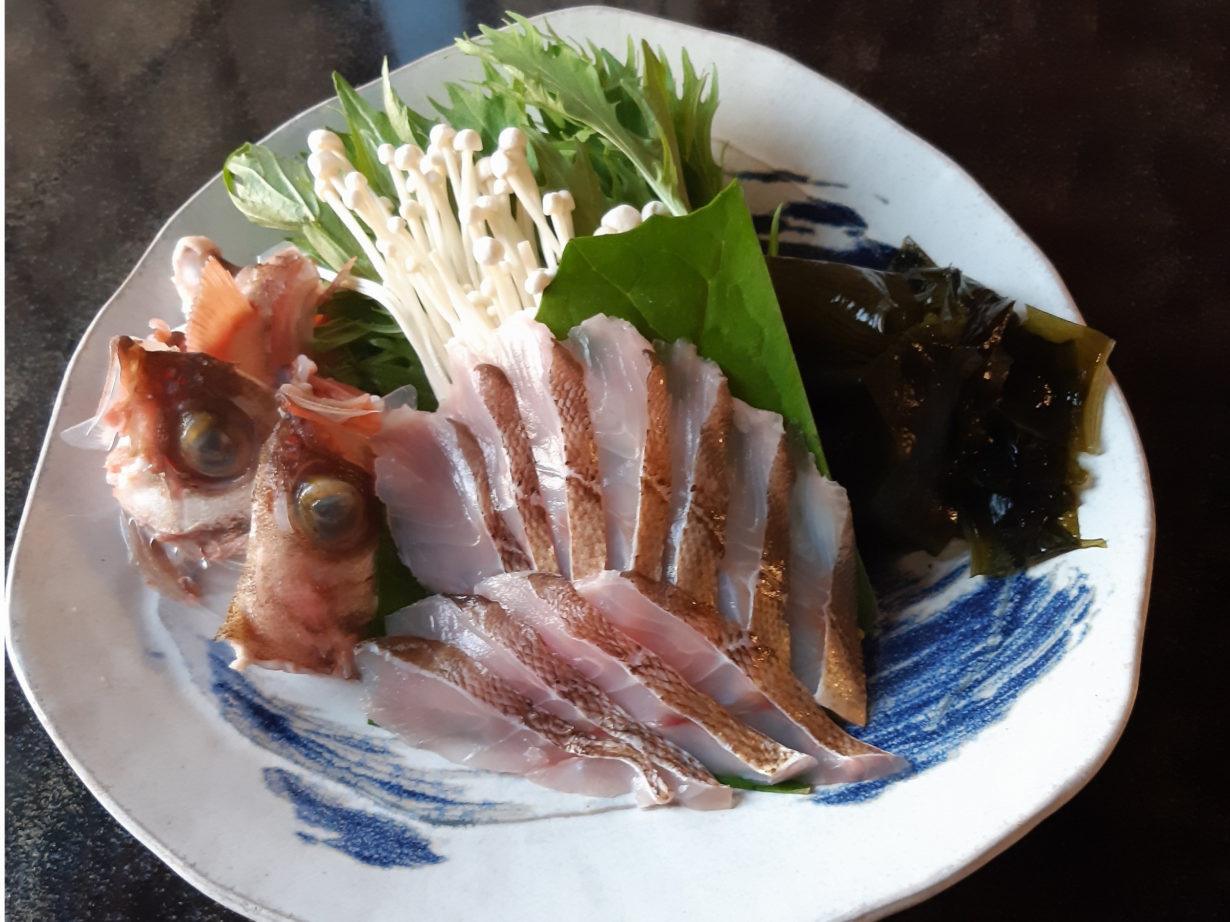 メバルのしゃぶしゃぶ