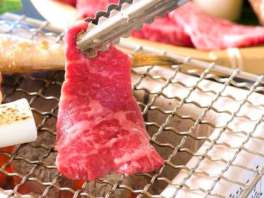 若狭牛の炭火焼き