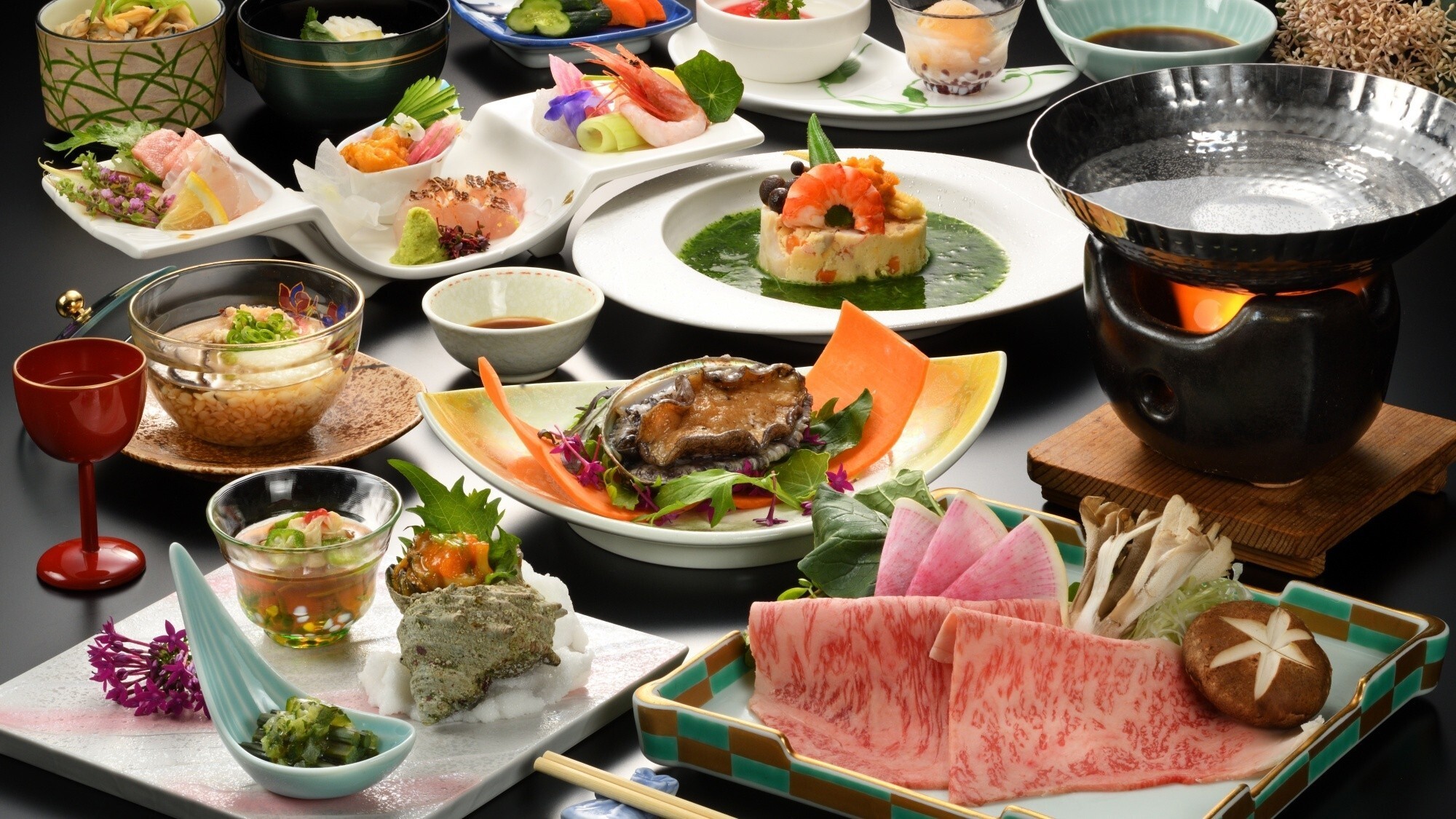 ■【ご夕食一例】美味少量会席 ※写真はイメージです。仕入れ状況により異なります。