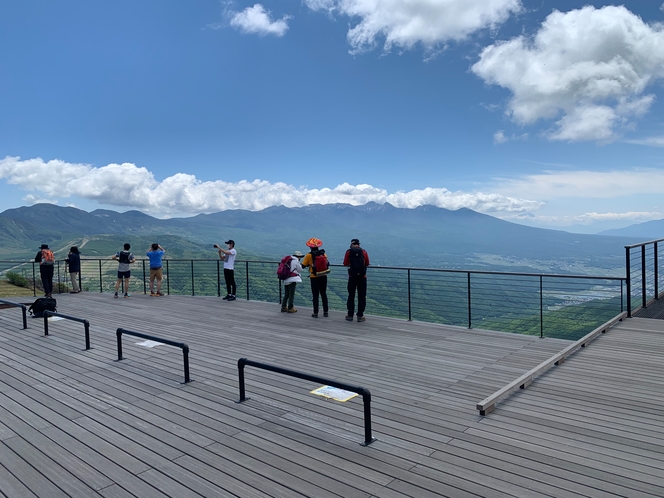 車山高原山頂デッキ