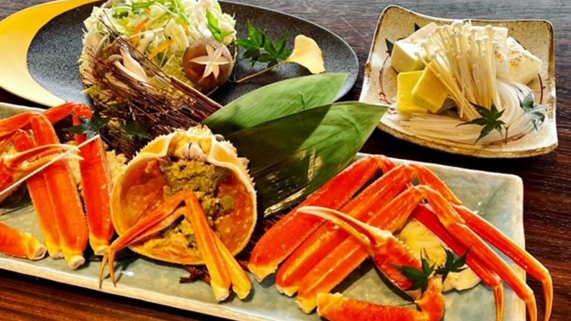 【事前決済限定】1日限定10食〜日本海産本ズワイ蟹の蟹すき懐石〜 旬菜ダイニング「白樺」特別プラン