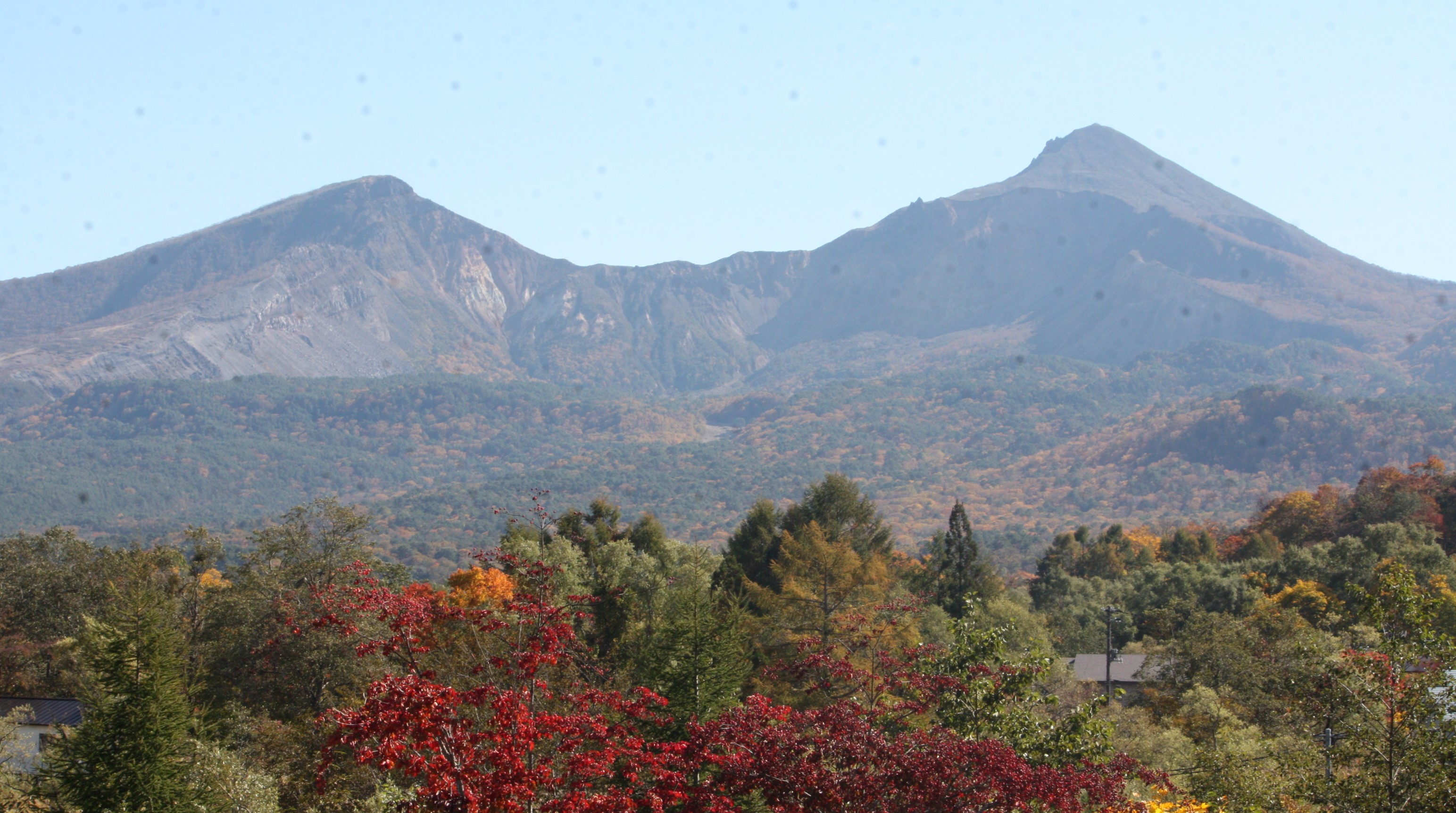 磐梯山の秋