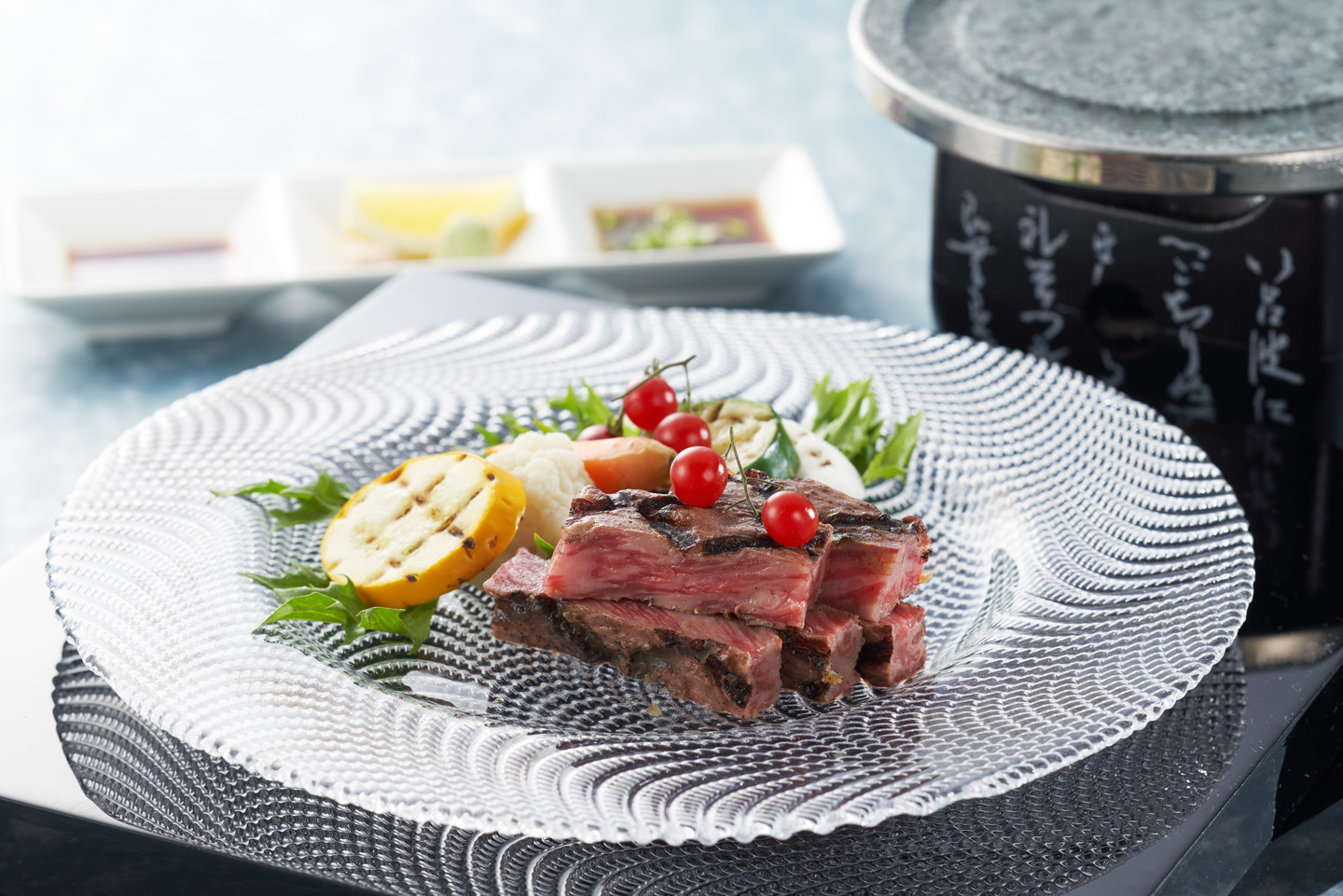 新発田牛ステーキ会席プラン