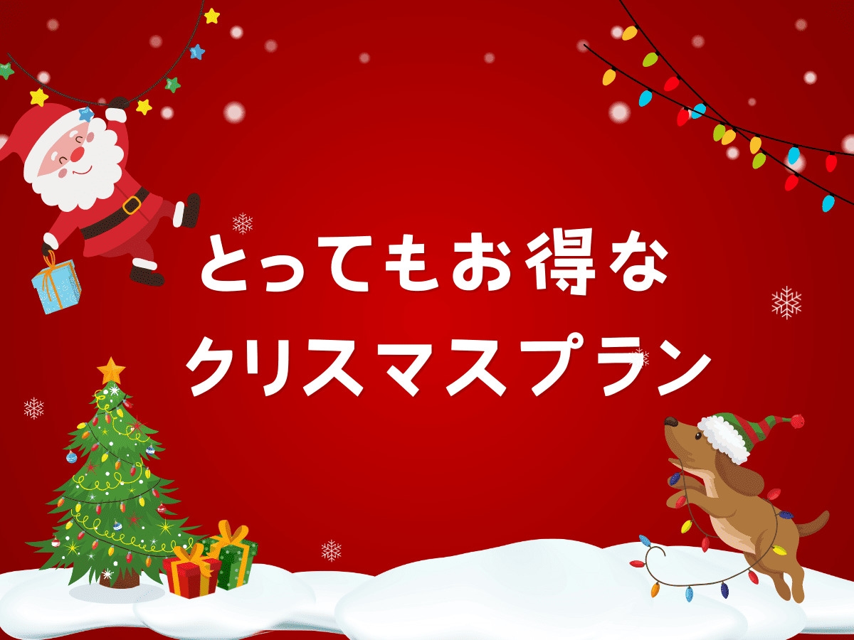 【ノンアルカクテルのプレゼント付き】シンフォニー感謝のクリスマスプラン【朝食付】