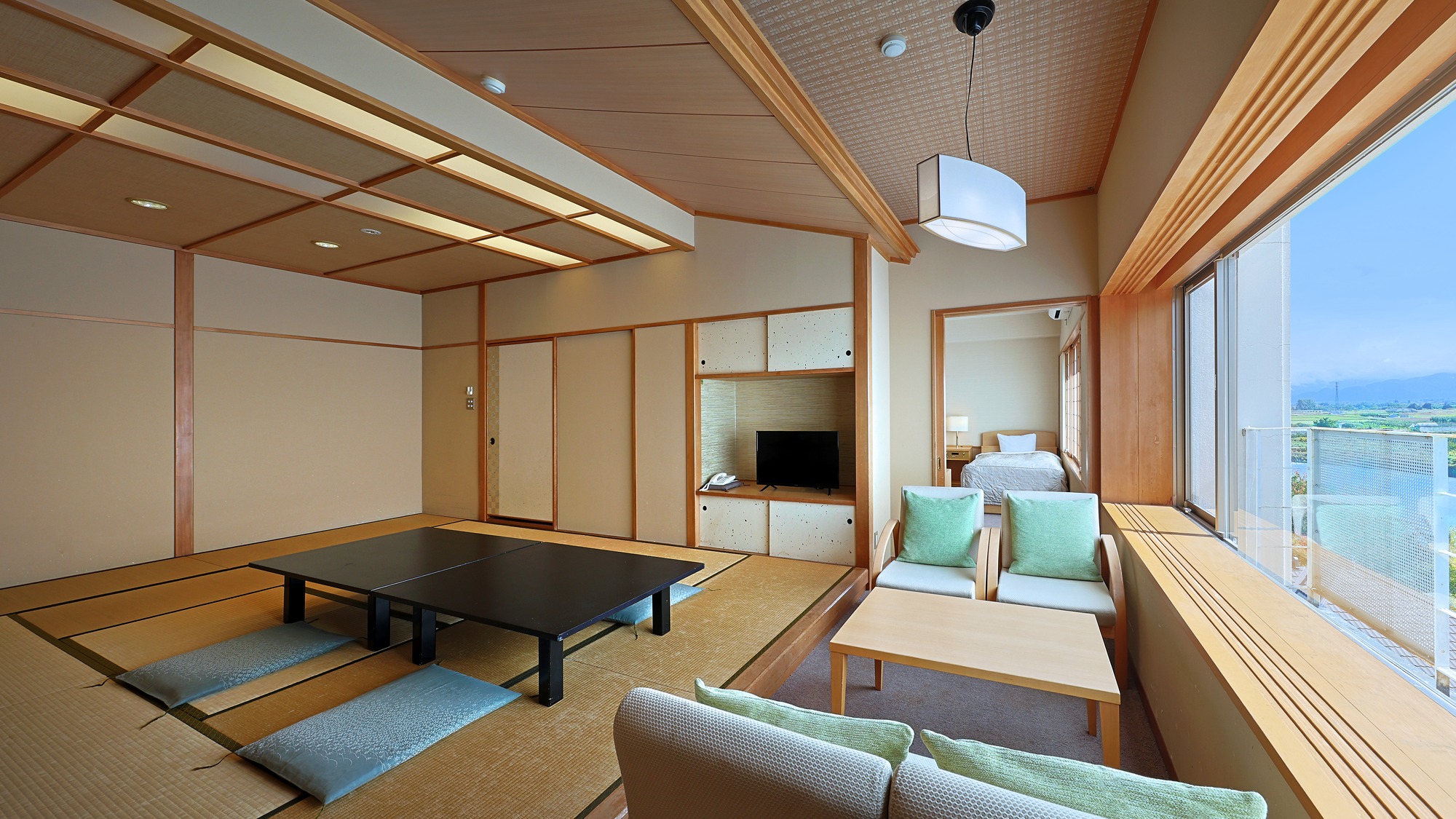 【バリアフリー】二間和洋室