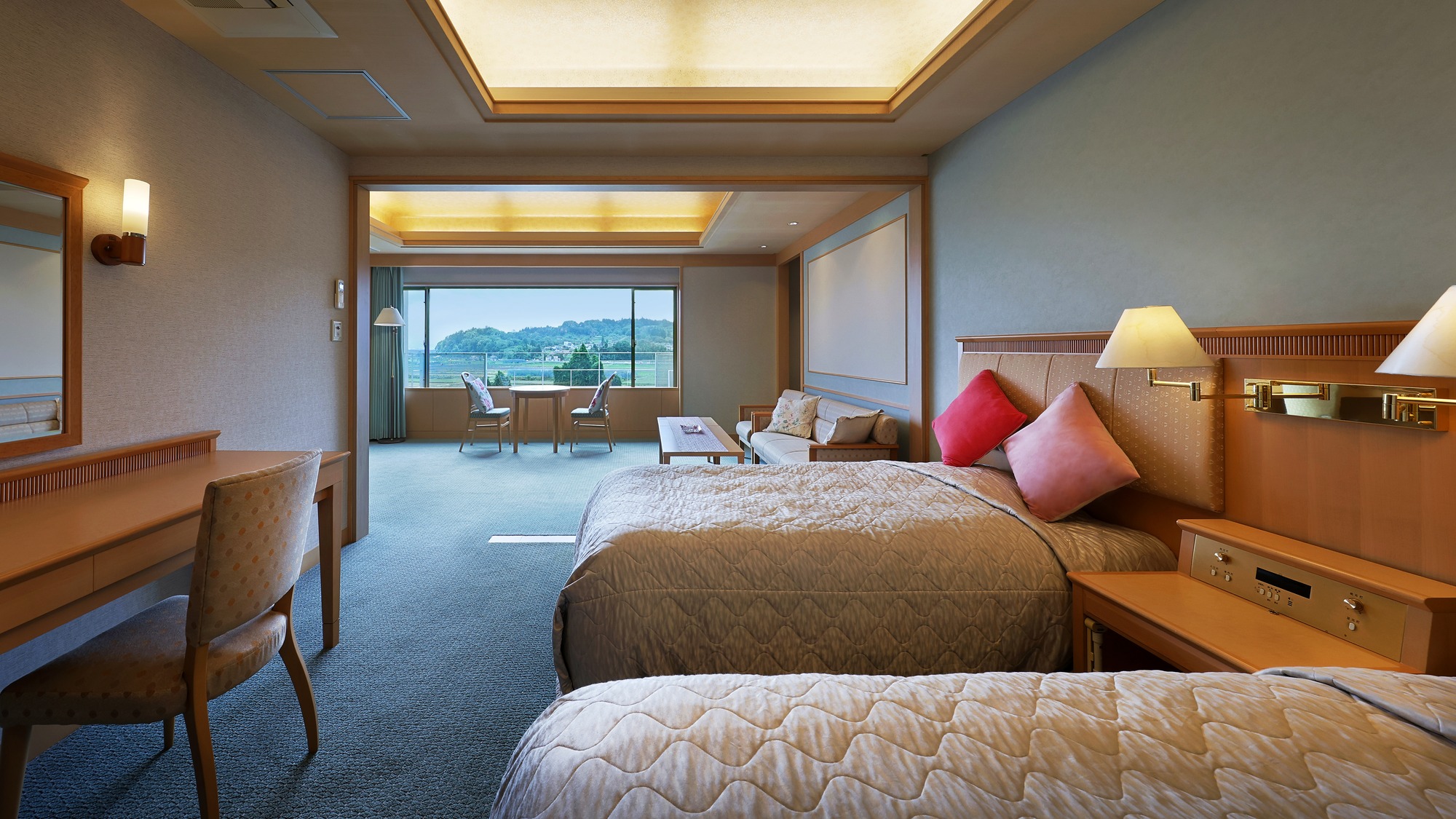 【展望風呂付】デラックスツイン