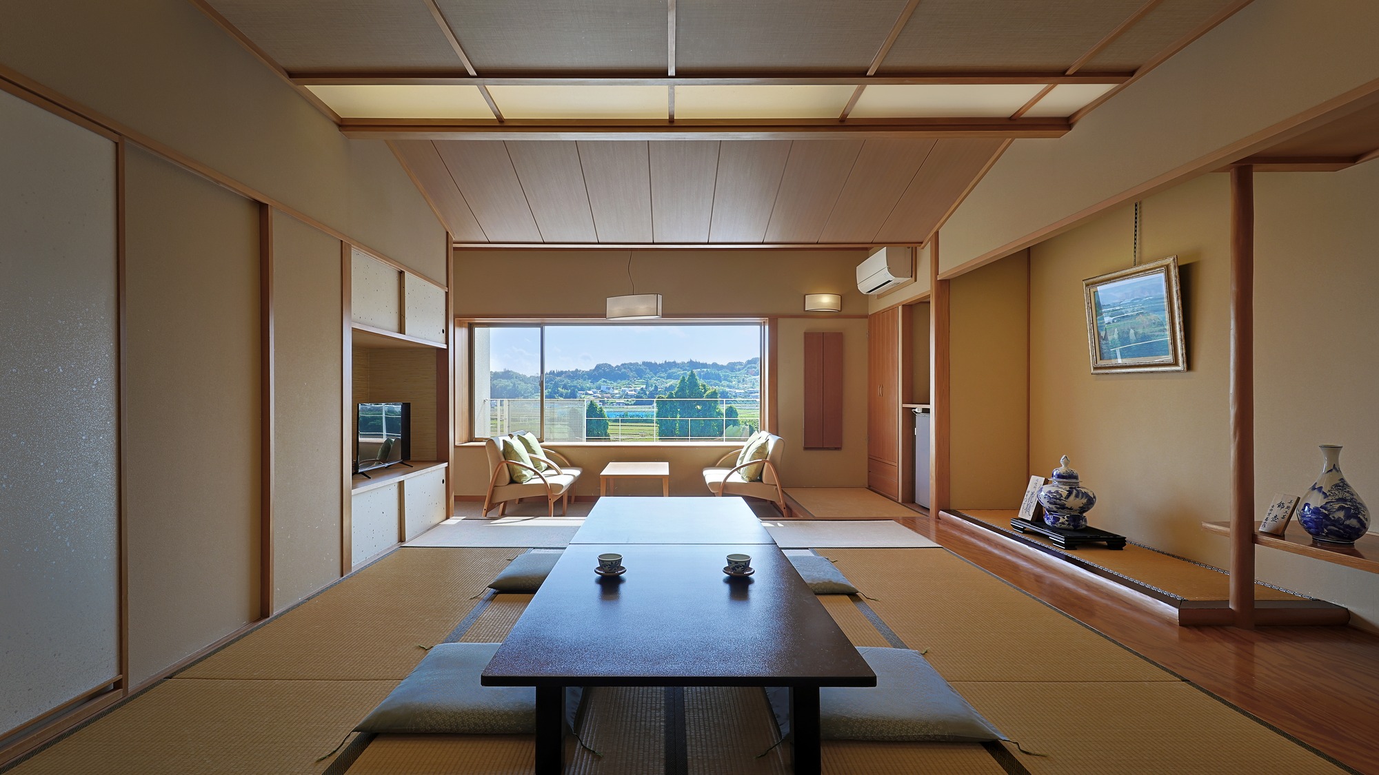 【バリアフリー】二間和洋室