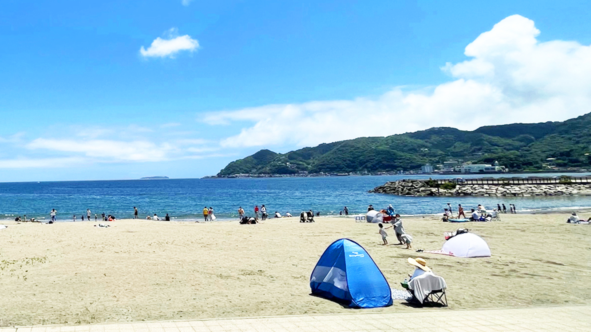 【南熱海・長浜海水浴場】松風苑から車で5分！