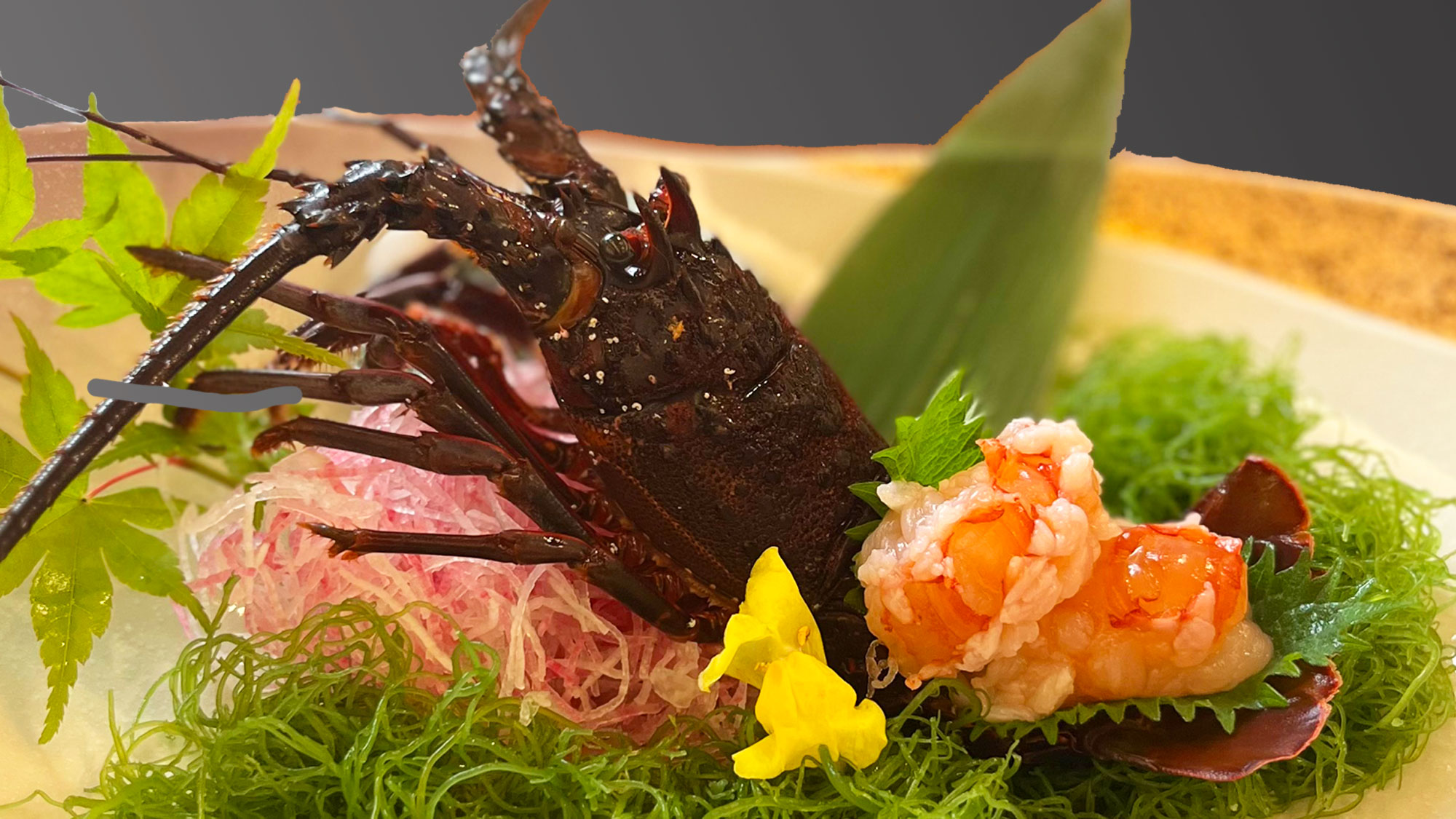 ■料理■伊勢海老のお造り（イメージ）