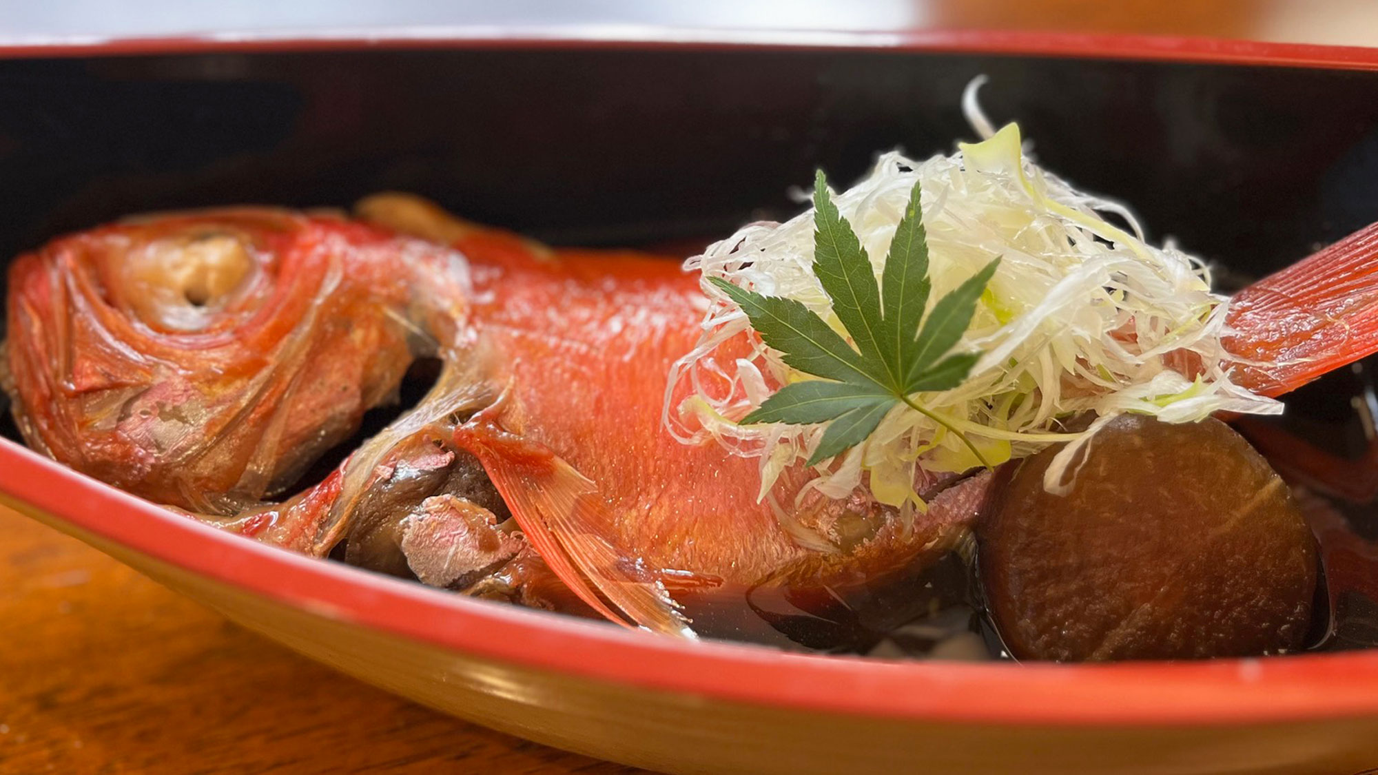 ■料理■地金目鯛の姿煮（イメージ）