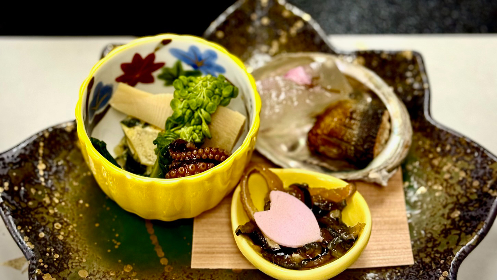 ある日の旬彩盛り合わせ