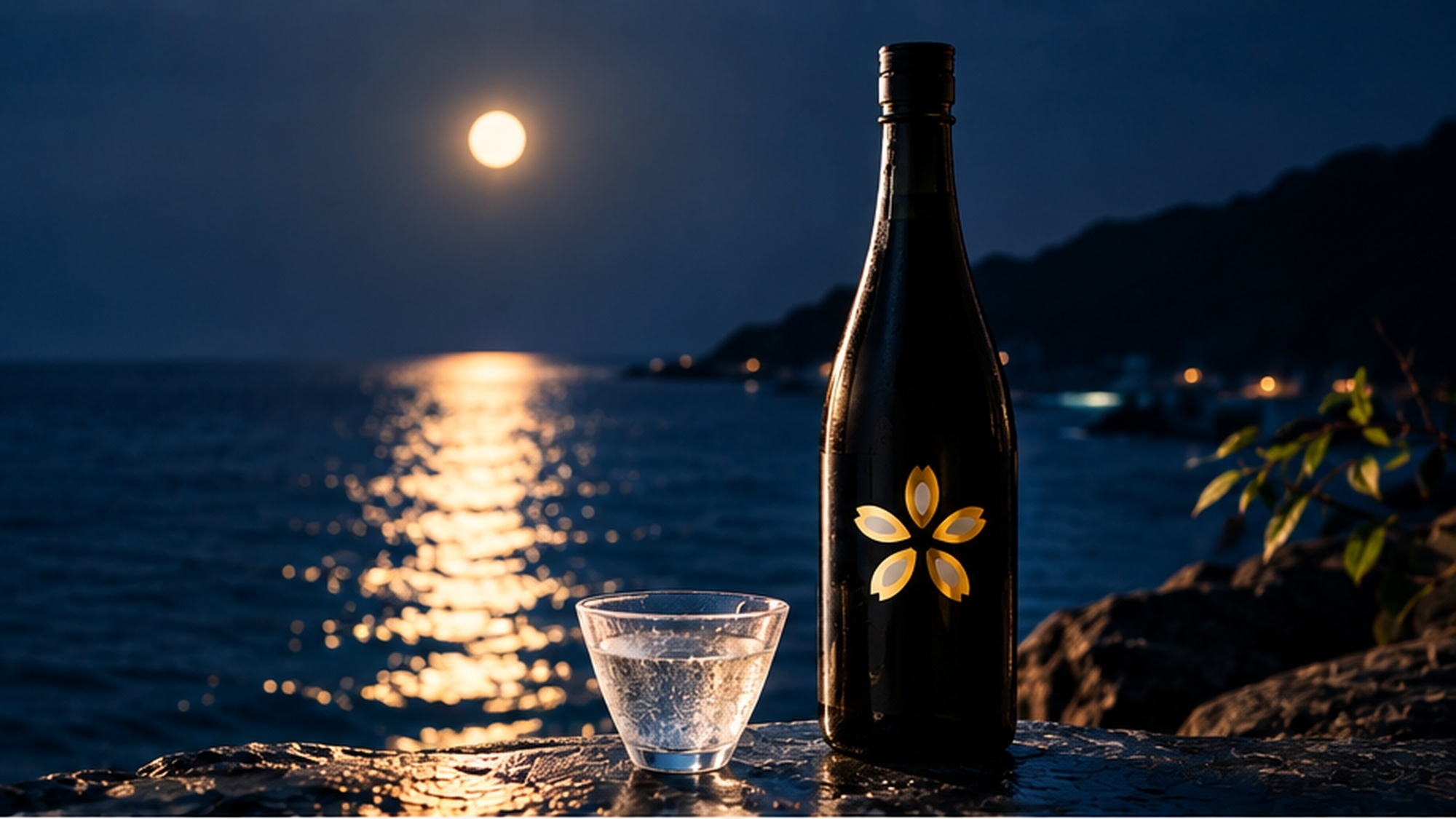【1年に36夜限定】月が、海に道をつくる夜