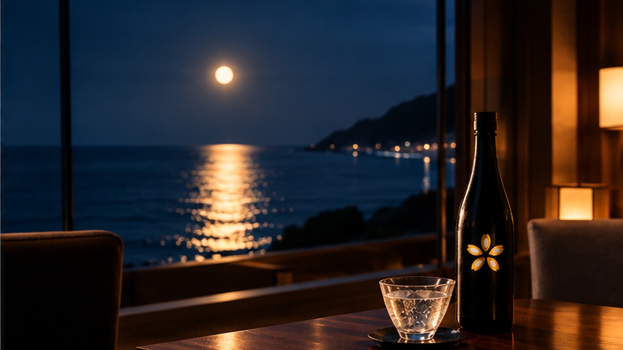 【1年に36夜限定】月が、海に道をつくる夜