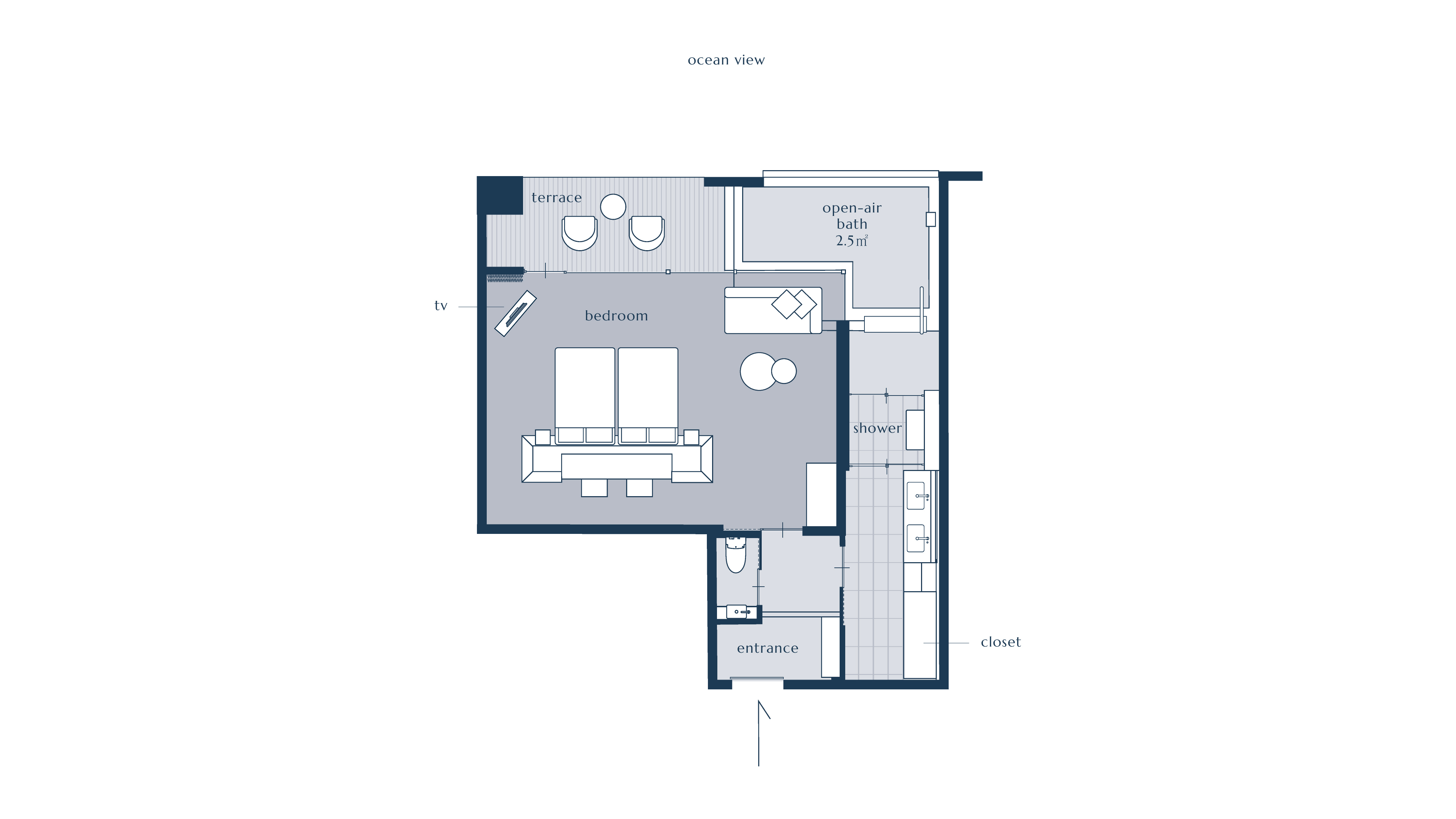 【スタンダード】源泉オーシャンビュー露天風呂
