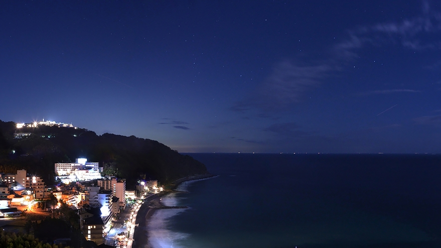 全室オーシャンビュー　※夜の景色