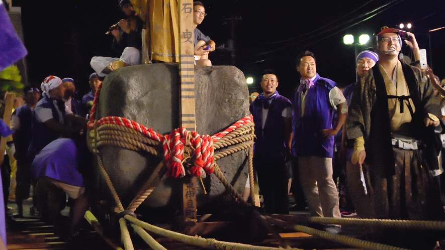 熱川　秋の石挽き祭り