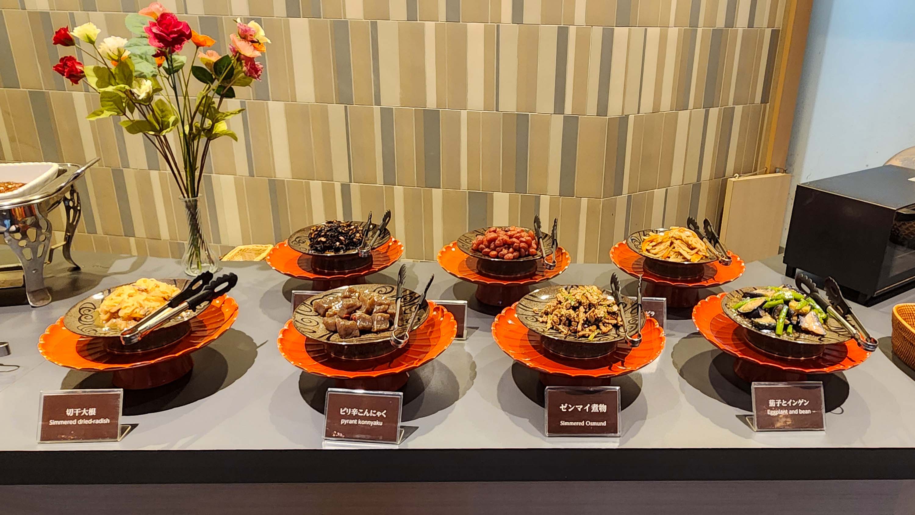 朝食　和洋バイキングコーナー