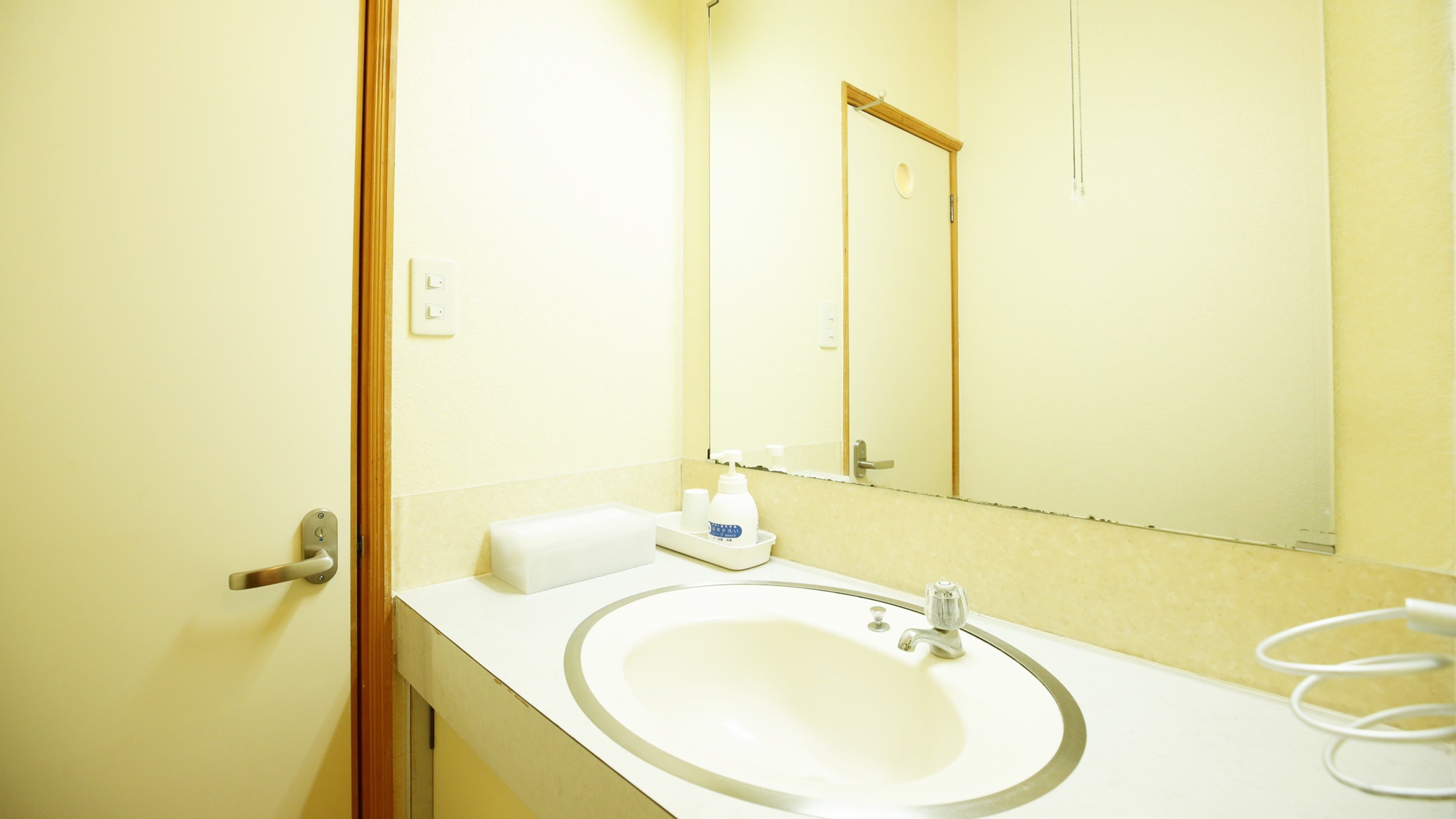 *客室一例（和室107・108）／洗面・トイレ付、バスなしのタイプのお部屋です。