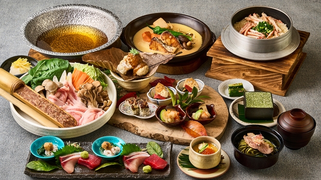 ■リニューアル記念7/25〜■＜旅館こぶし：本格会席＞ベッド付和洋室＆椅子テーブルの食事で快適な旅を