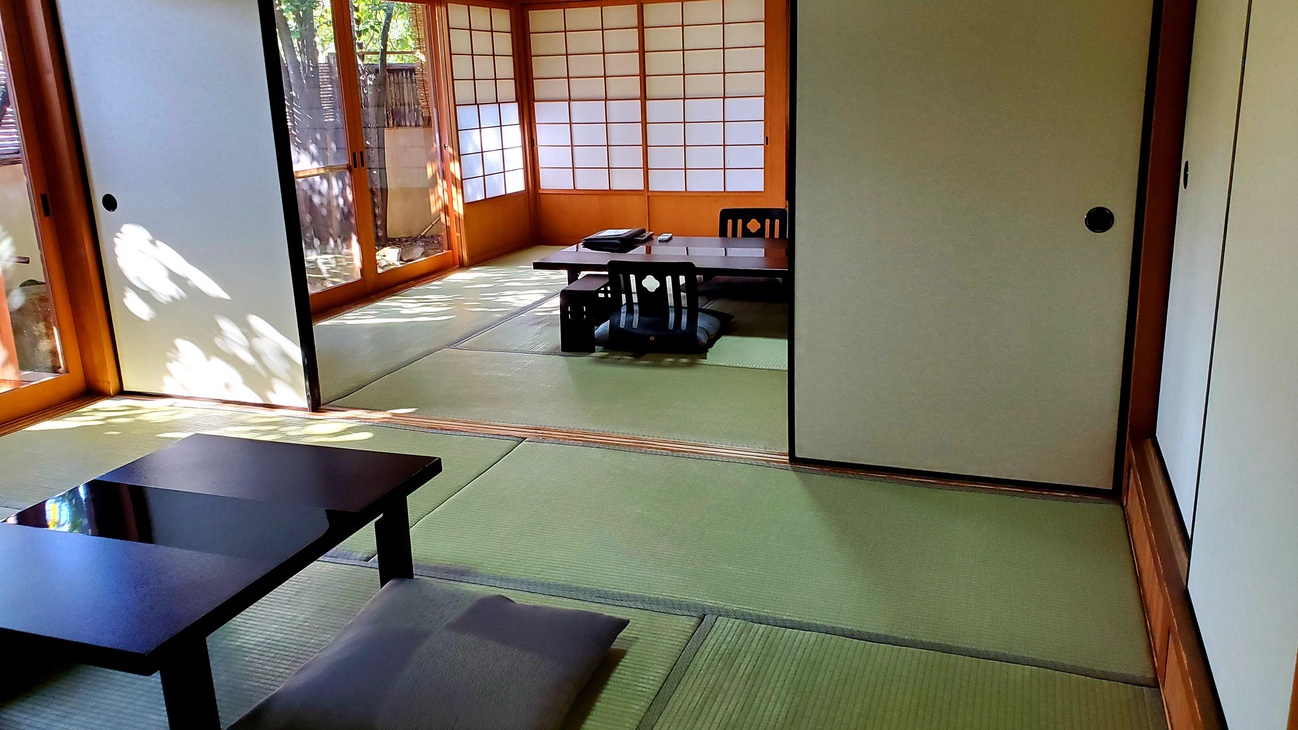 1階　露天風呂付き　和室２間