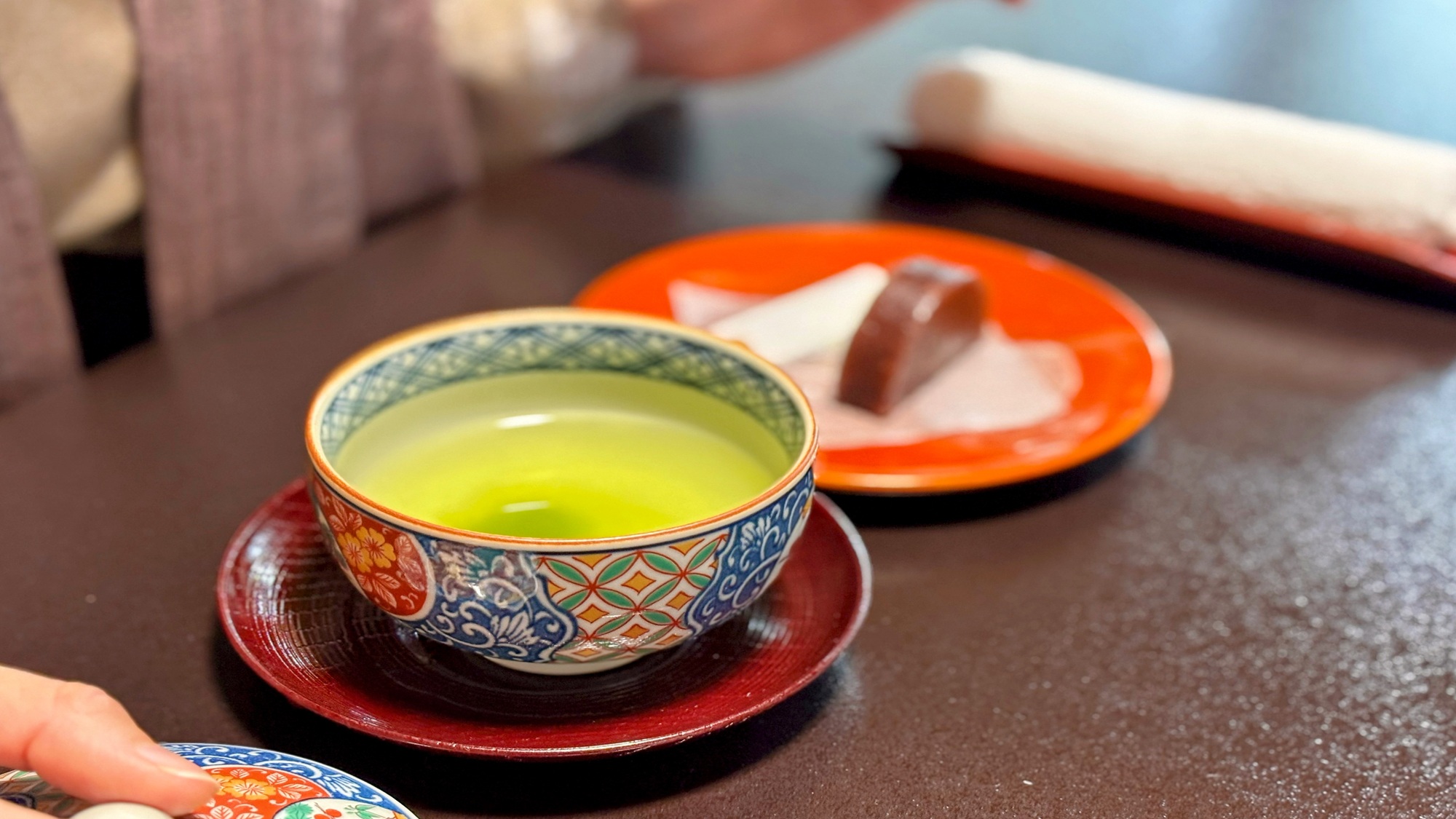 お茶と和菓子のおもてなし