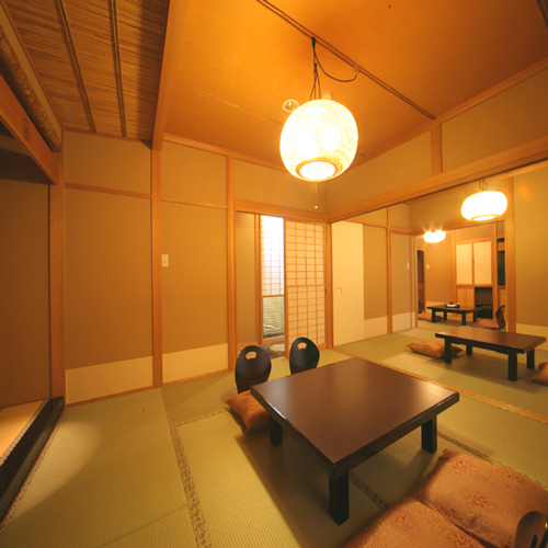 Ruang gaya Jepang murni yang luas