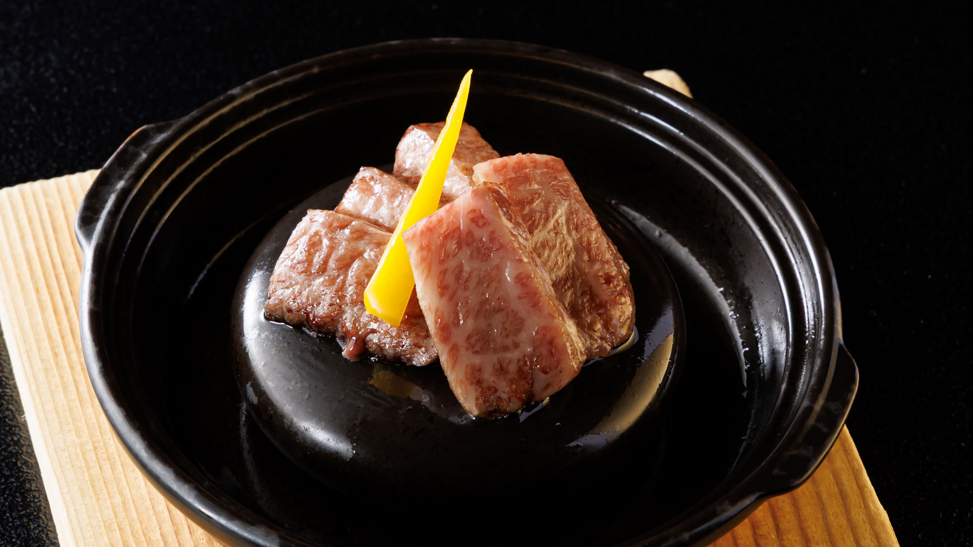 別注料理／石焼き信州牛 