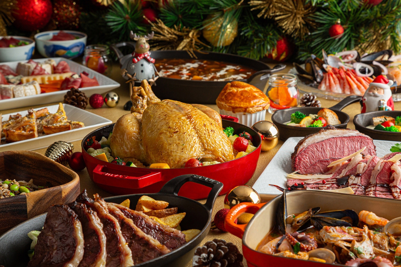 【12/25限定】Happy Christmas Night〜ディナーブッフェ付きプラン〜