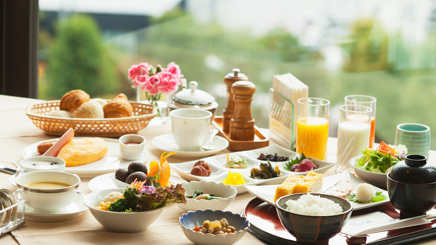 ■朝食バイキング（イメージ）