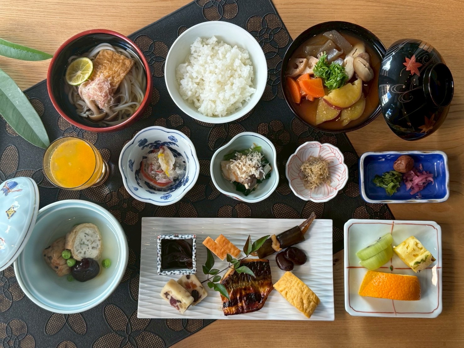 徳島産「米と味噌」郷土の恵み和朝食