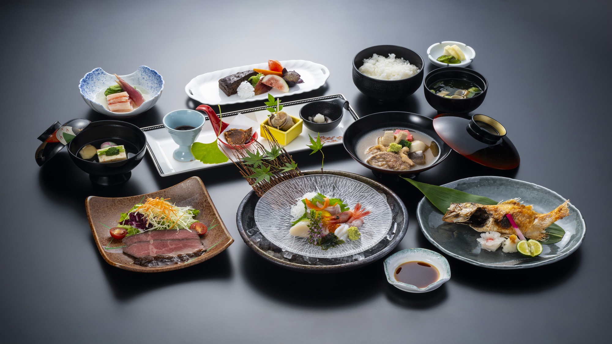 夕食『石川の幸大盤振る舞い』（イメージ）