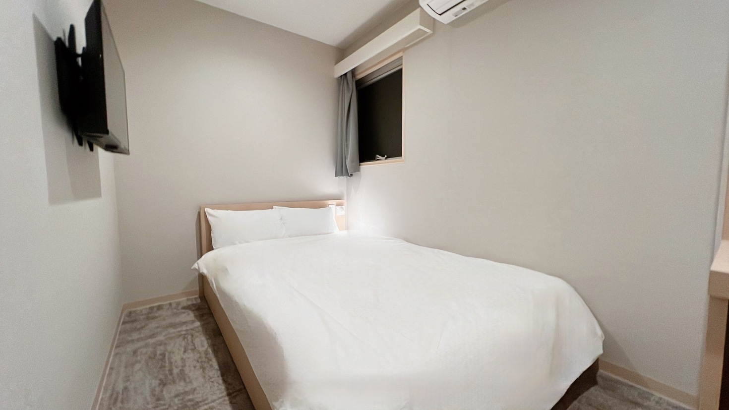 【リニューアル客室】眺望なしでお得なセミダブル（禁煙・素泊まり）