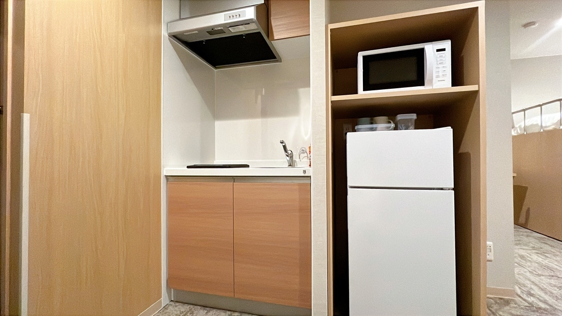 【リニューアル客室】5名までＯＫ！キッチン付き広々ルーム