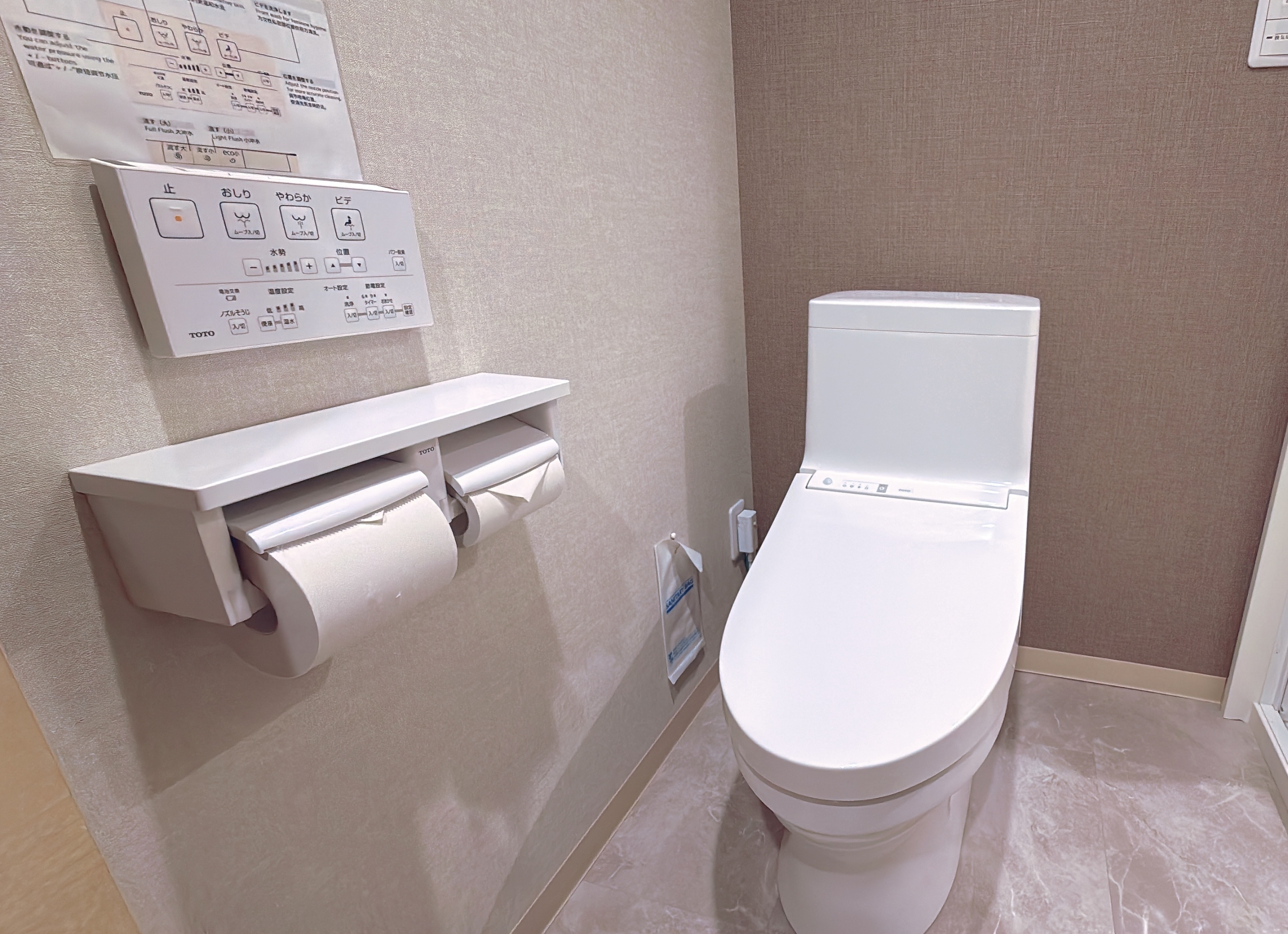 ウォシュレット付トイレ