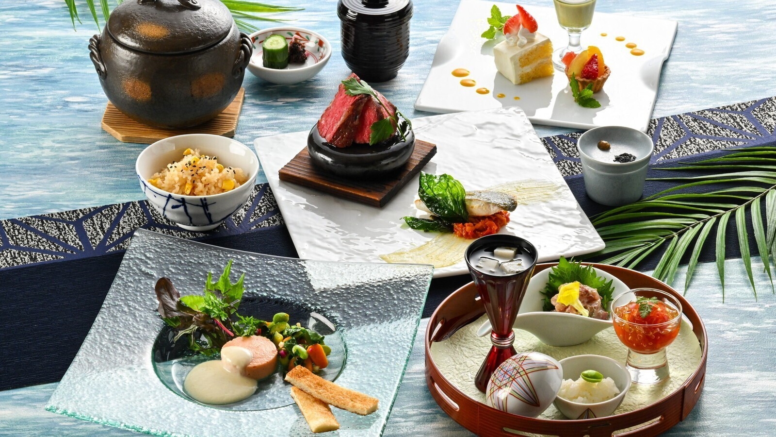 【1泊2食付 和洋折衷コース】四季を愉しむリゾート！メインが選べるコース料理に舌鼓／19：00開始〇