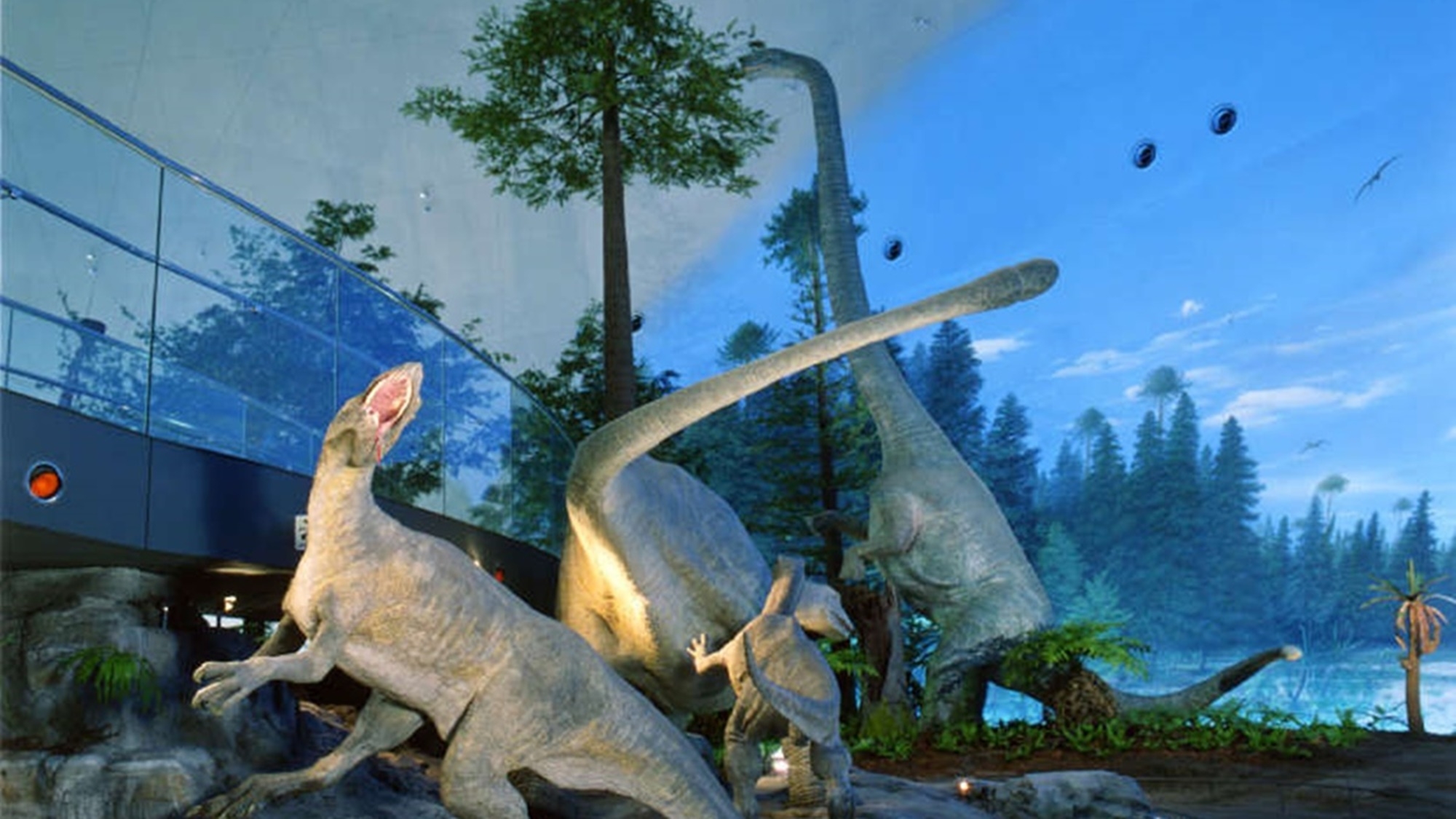 【「恐竜博物館」常設展チケット付】＜当館からお車約10分＞お子様歓迎！恐竜研究の最前線へ／朝食付□